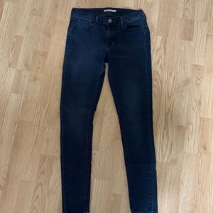 Levi’s 710 Super Skinny Grey Denim